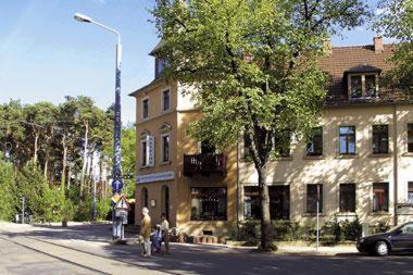 Pension an der Pillnitzer Schlossfähre Dresden Exterior foto